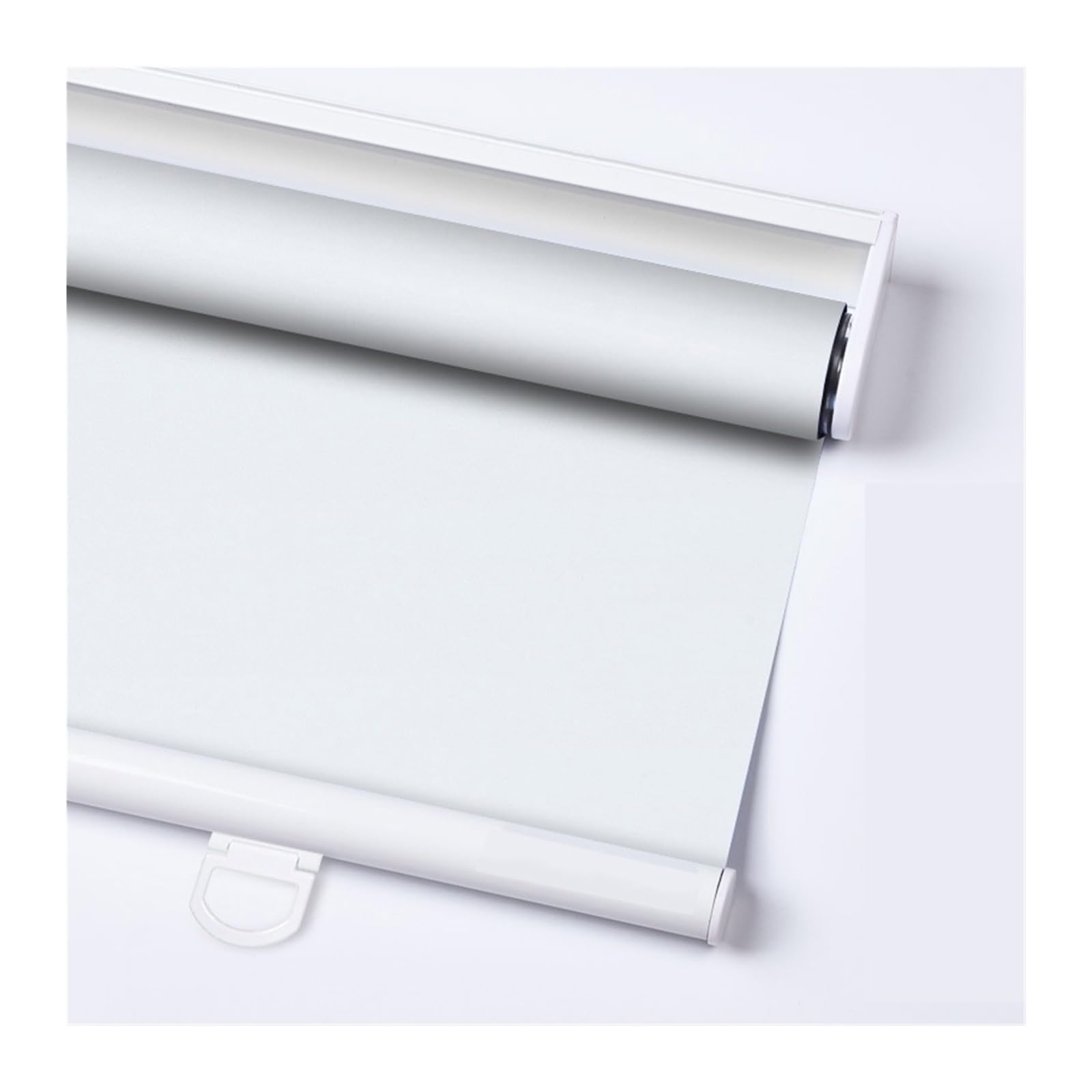 Store roulant occultant fenetre blanc elegant tissu de qualite sans fil 110x180
