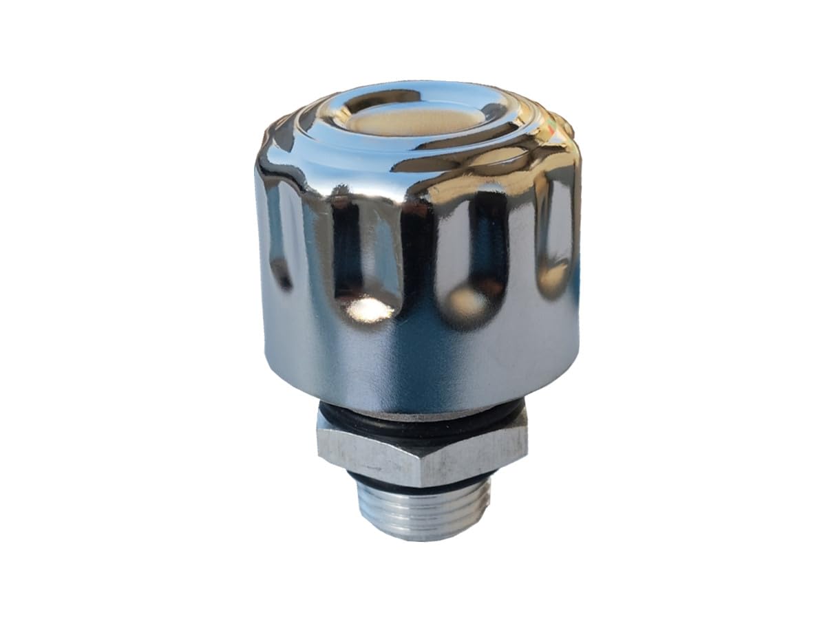 NPT Breather Cap 1/2"- C-Type Air Filter Plug for Hydraulic Oil Tank Covers and Gearbox Exhaust Valves - Ideal for Coolant Tanks, Reservoirs, Hydraulic Oil Tanks, and Gearboxes (1/2″ Small Cap)