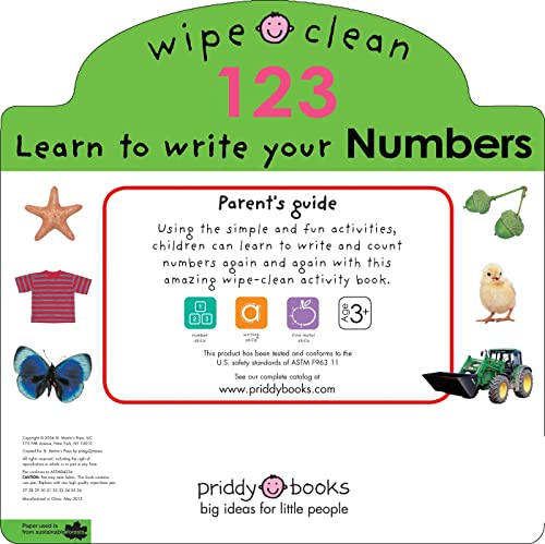 Wipe Clean: Numbers (Wipe Clean Learning Books) - Image 2