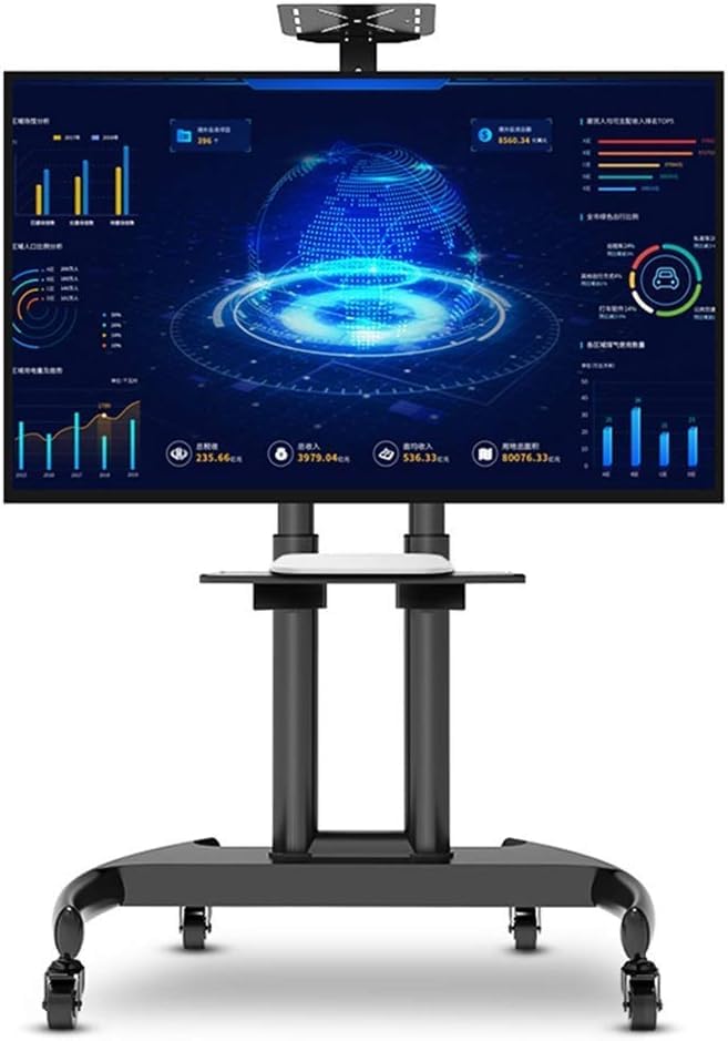 Soporte móvil universal para TV con ruedas miniatura 1