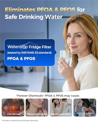 Waterdrop MPF15350 Replacement Refrigerator Water Filter view 5