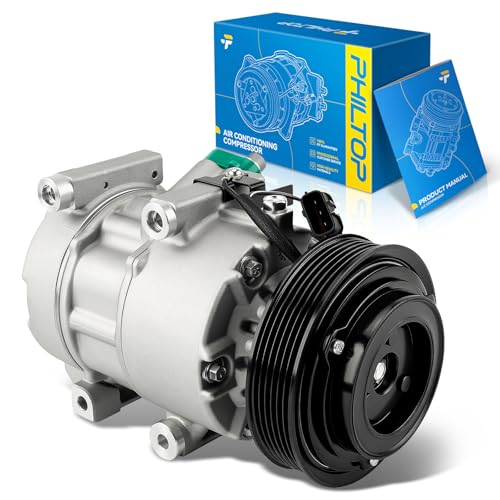 Image of PHILTOP C2417 Air Conditioner AC Compressor with Clutch for Kia Sportage 2011-2016, Hyundai Tucson 2010-2013, 2014-2015 2.4L