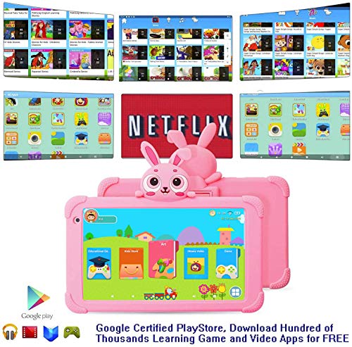 Kids Tablet Android Tablet for Kids 7 inch WiFi Toddler Tablet 32GB Quad Core Kids Tablets Support Bluetooth Camera… - Image 4