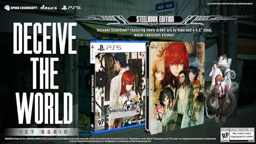 STEINS;GATE RE:BOOT Steelbook Edition - PlayStation 5
