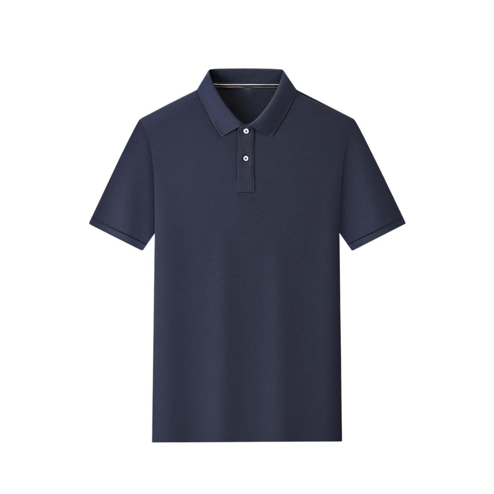 Herren Baumwolle Kurzarm Poloshirt für Büro, Reise und Wochenende