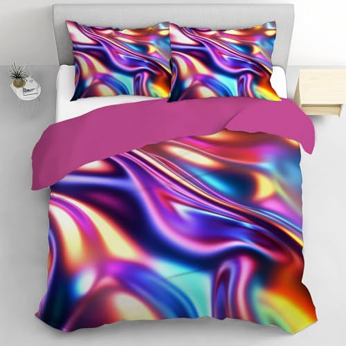 Funda Nórdica para Set de 3 Piezas,mármol