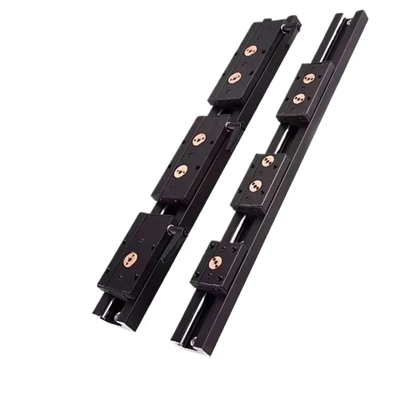 Guida lineare a doppio asse incorporata, rullo scorrevole 32mm SGR10E, 1 set: blocco DBMS e lunghezza 450-750mm, pezzo(SGB10E-5 LOCK,750mm)