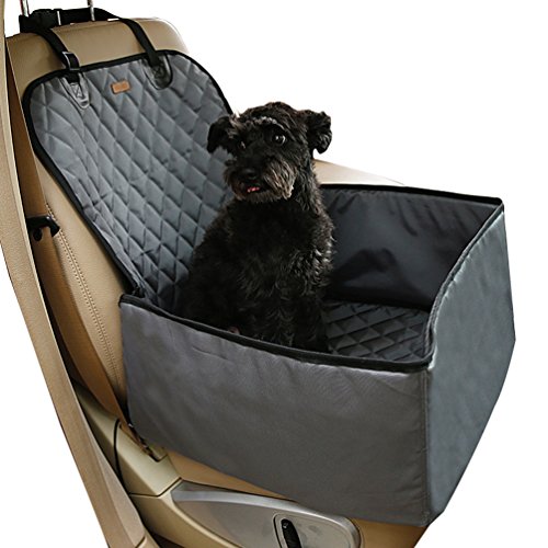 Yiiquan Cane Coprisedile Amaca Copertura Impermeabile Sedile Posteriore Auto Universale Grigio 45 * 45 * 58 CM