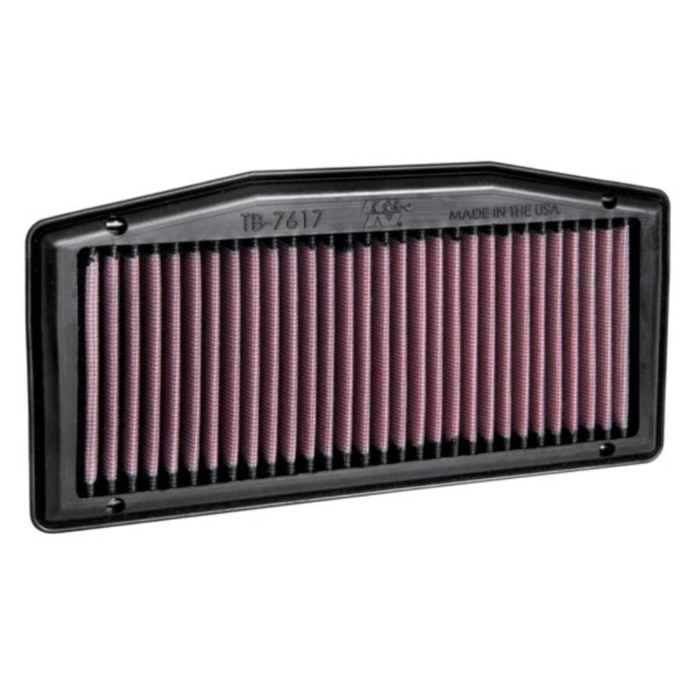 K&N Tauschluftfilter kompatibel mit Triumph Street Triple 765 inkl. S/R/RS 2018- & Street Triple S 660 2020- (TB-7617)