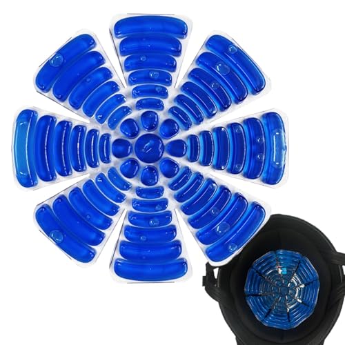Forro refrescante para casco de bicicleta y deportes de verano