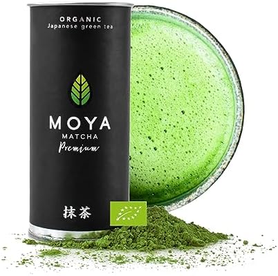 Moya Matcha Té Verde Ceremonial Premium Orgánico Japonés En Polvo...
