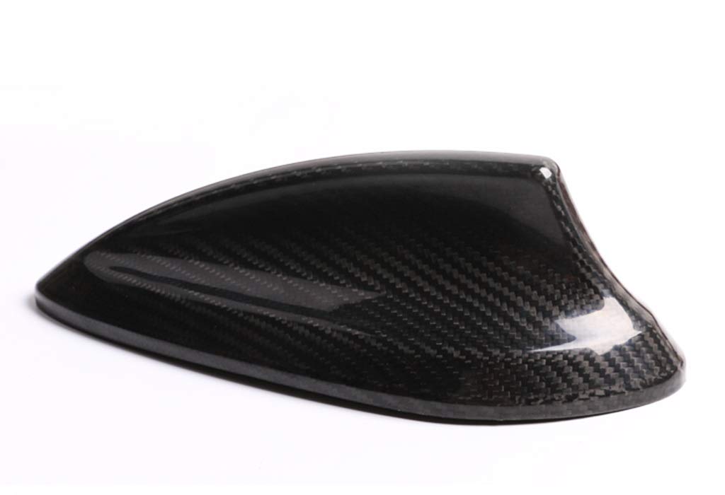 Eppar New Carbon Fiber Antenna Cover Compatible With BMW M3 Sedan G80 2020-2022 (Black)