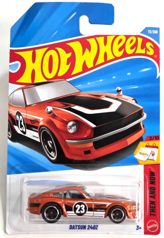 Datsun 240Z オレンジミニカー新品 Amazon.com: Hot Wheels Datsun 240Z [Orange] Then & Now 2/10, 72