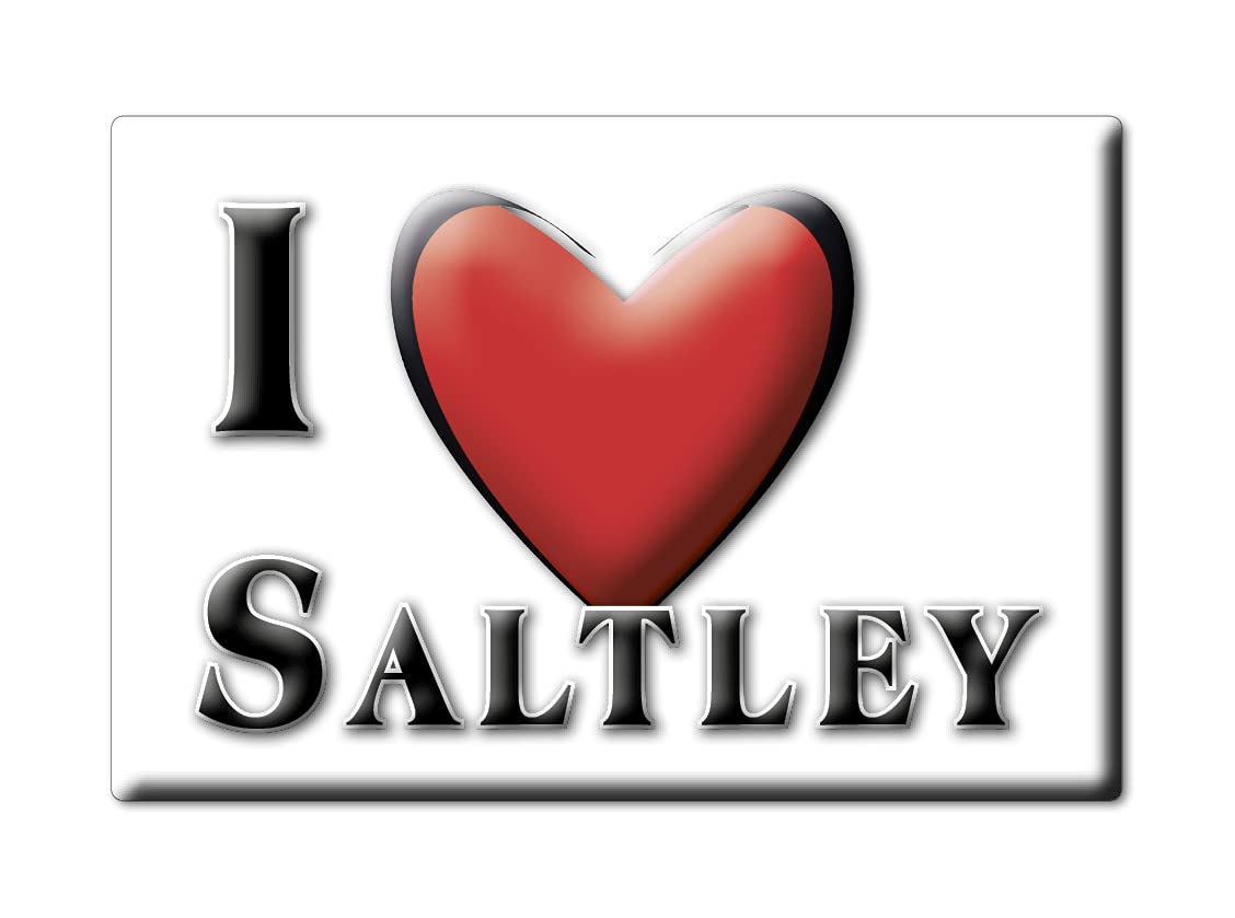 Enjoymagnets SALTLEY (ENG) FRIDGE MAGNET ENGLAND ENGLAND SOUVENIR I LOVE GIFT PRESENT