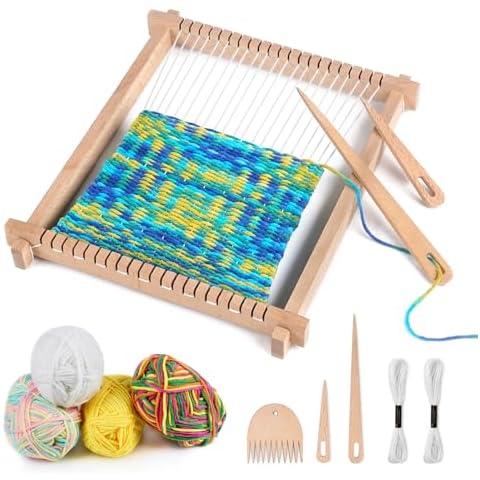Wooden Weaving Loom Kit for Beginners Cover