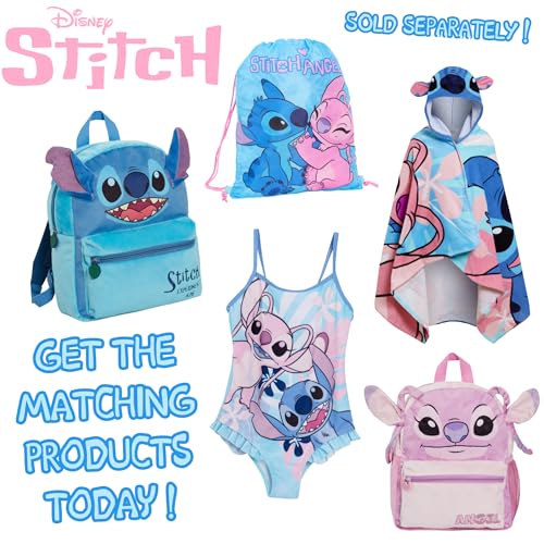 Disney Stitch Drawstring Bag Girls PE Kit Gym Bag Boys School Trainer Swim Bag Kids School Backpack