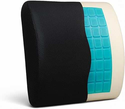 Miniatura 2 de Cojín de asiento para ciática, coxis, coxis, dolor de espalda y soporte lumbar, paquete combinado de cojín mejorado