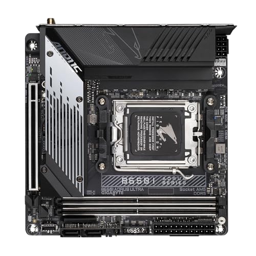 Gigbayte Aorus B650I AORUS Ultra (attacco AM5/B650/DDR5/S-ATA 6Gb/s/Mini ITX) - Scheda madre - Immagine 4