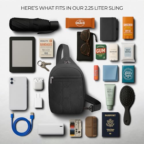Image of Travelon Anti-Theft Runways Small Sling