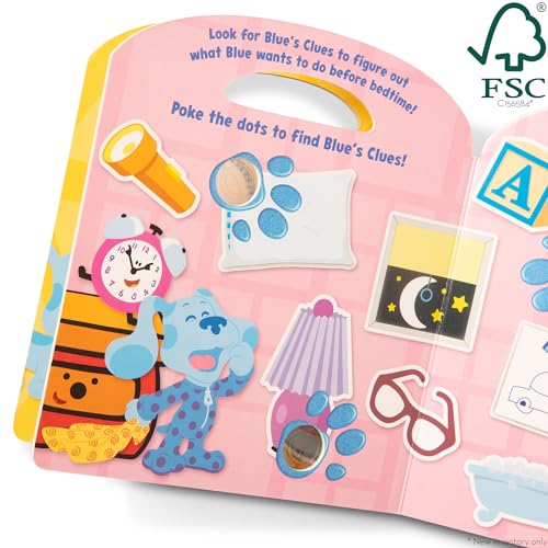 Melissa & Doug Blue's Clues & You! Children's Book - Poke-A-Dot: Shapes with Blue - FSC Certified - image 4