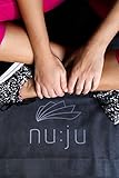 nu:ju Sporthandtuch Fitnesshandtuch Saunatuch aus Mikrofaser 1er Pack (100x180cm) inkl. Tasche – ultraleicht (234g), hygienisch,angenehm auf der Haut, waschbar bis 95 Grad und langlebig - 4