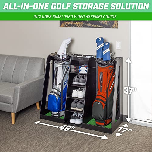 GoSports Premium Wooden Organizer