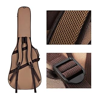 EIFINE Étui de Guitare Universel de 41 Pouces Guitare Acoustique Double Sangles Guitare rembourrée Sac Souple Sac à Dos… - Les Beatles, Paul McCartney, John Lennon, RIngo Starr, George Harrison EIFINE Étui de Guitare Universel de 41 Pouces Guitare Acoustique Double Sangles Guitare rembourrée Sac Souple Sac à Dos… – Image 2