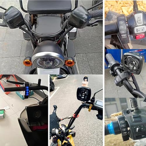 Système stéréo pour moto compact avec amplificateur de guidon - 6