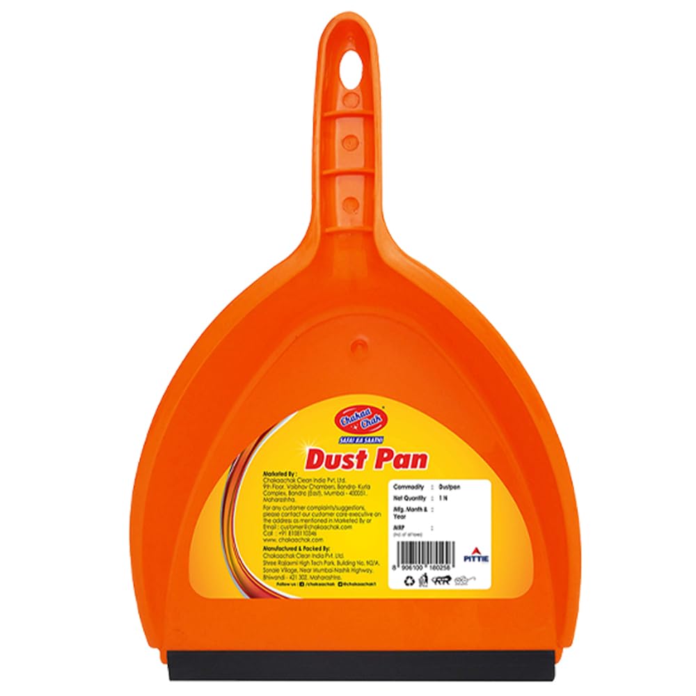 Chakaachak Dustpan with Ergonomic Handle | Supdi for Home Cleaning |Dust Collector for Home & Kitchen | Dust Picker | Supli |Waste pan | Garbage Picker Tray | Dirt Collector Tray-picture-24