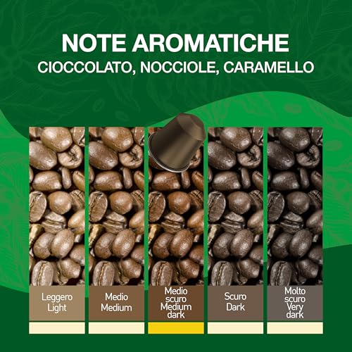 Passalacqua Caffè, Capsule Habanera Compatibili Con Nespresso*, 300 Capsule (12 Confezioni Da 25), Tostatura Autentica Napoletana, Made In Italy, 80% Arabica, Gusto Di Cioccolato, Nocciole, Caramello. - 5