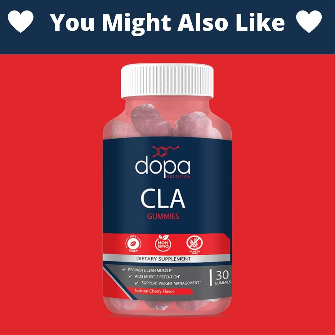 Dopa Nutrition L-Carnitine Gummies | L Carnitine Tartrate Supplement for Women and Men | Non-GMO, Vegan, Gluten-Free | 30 Natural Blueberry Flavored Gummies : Health & Household