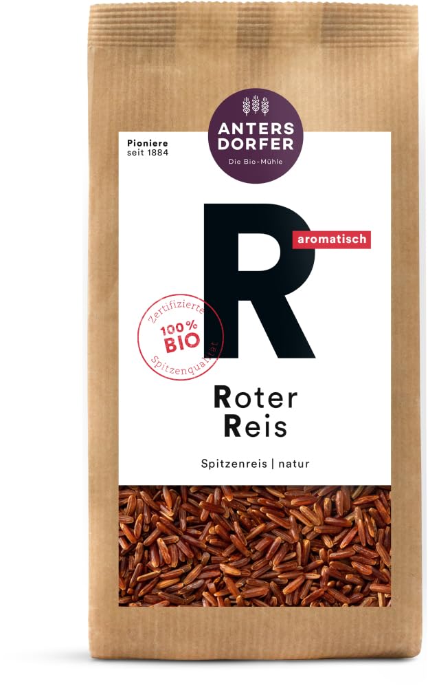 Antersdorfer - Die Bio-Mühle Bio Roter Reis natur (6 x 250 gr)