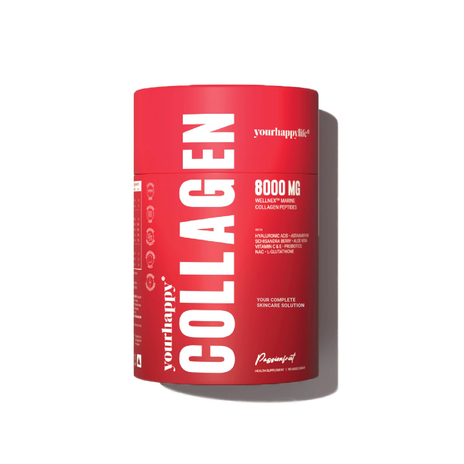 YourHappyLife Marine Collagen Advanced (30 Sachets) | 8000mg of Premium Wild-Caught Marine Collagen with Glutathione, NAC, Biotin & Hyaluronic Acid for Renewed & Radiant Skin & Hair. (B0D2J34DNR) Amazon Price History, Amazon Price Tracker