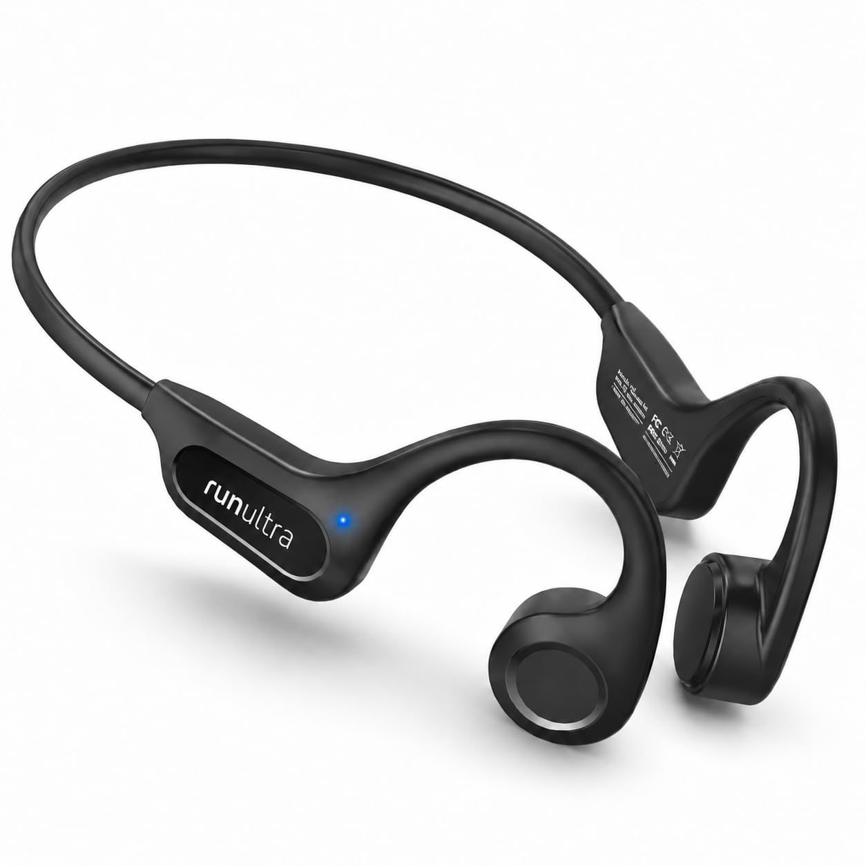 Casque conduction osseuse oreille ouverte pour courir sans danger