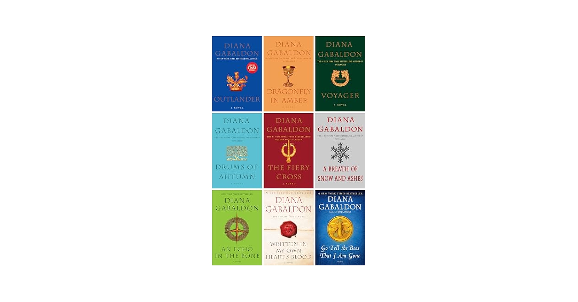ダイアナ・ガバルドン　アウトランダーシリーズ1〜19 Outlander Complete Series, Books 1-9, by Diana Gabaldon