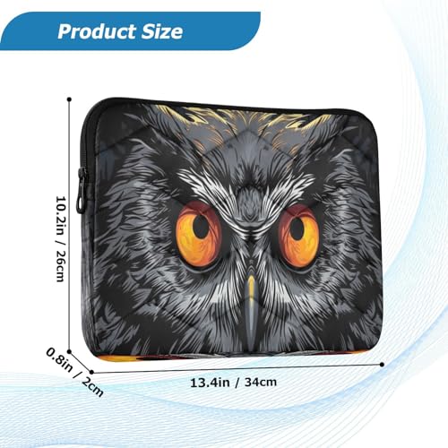 Funda vintage de búho para laptop 13-14 pulgadas miniatura 3
