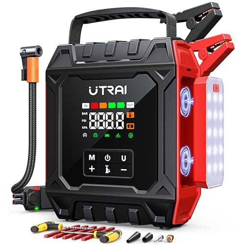 UTRAI 8000A Jump Starter with 160PSI Compressor