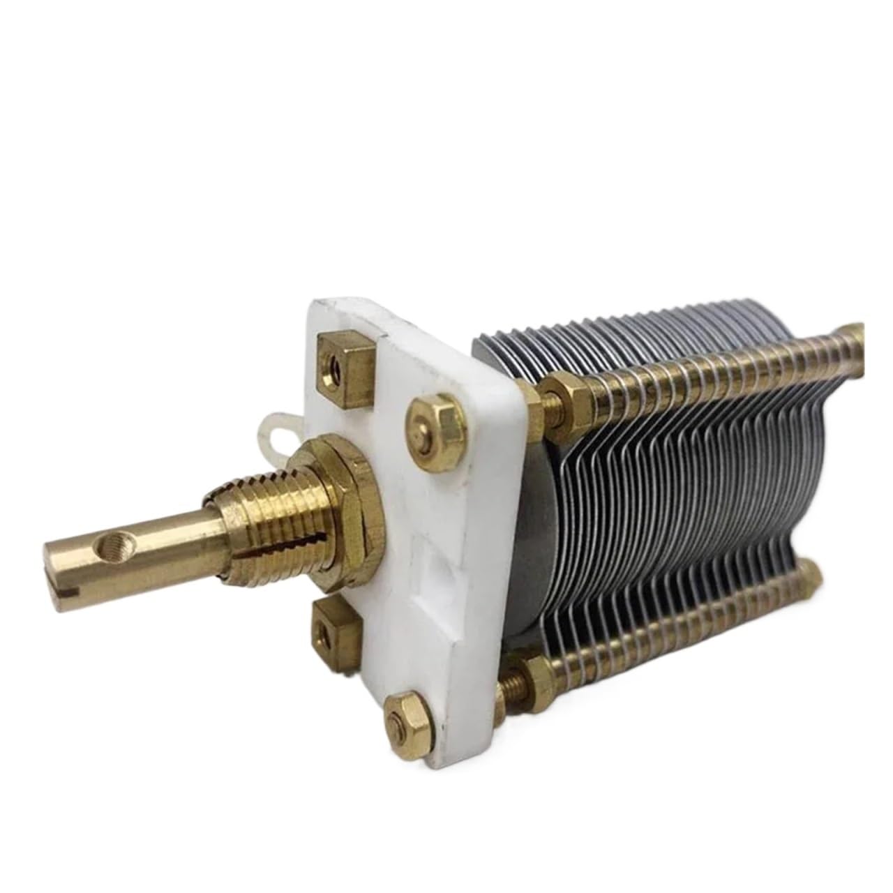 CW1-270P Condensatore ceramico singolo for antenna a loop piccolo Condensatore variabile ad aria ad alta tensione, 10-270pF Efficienza