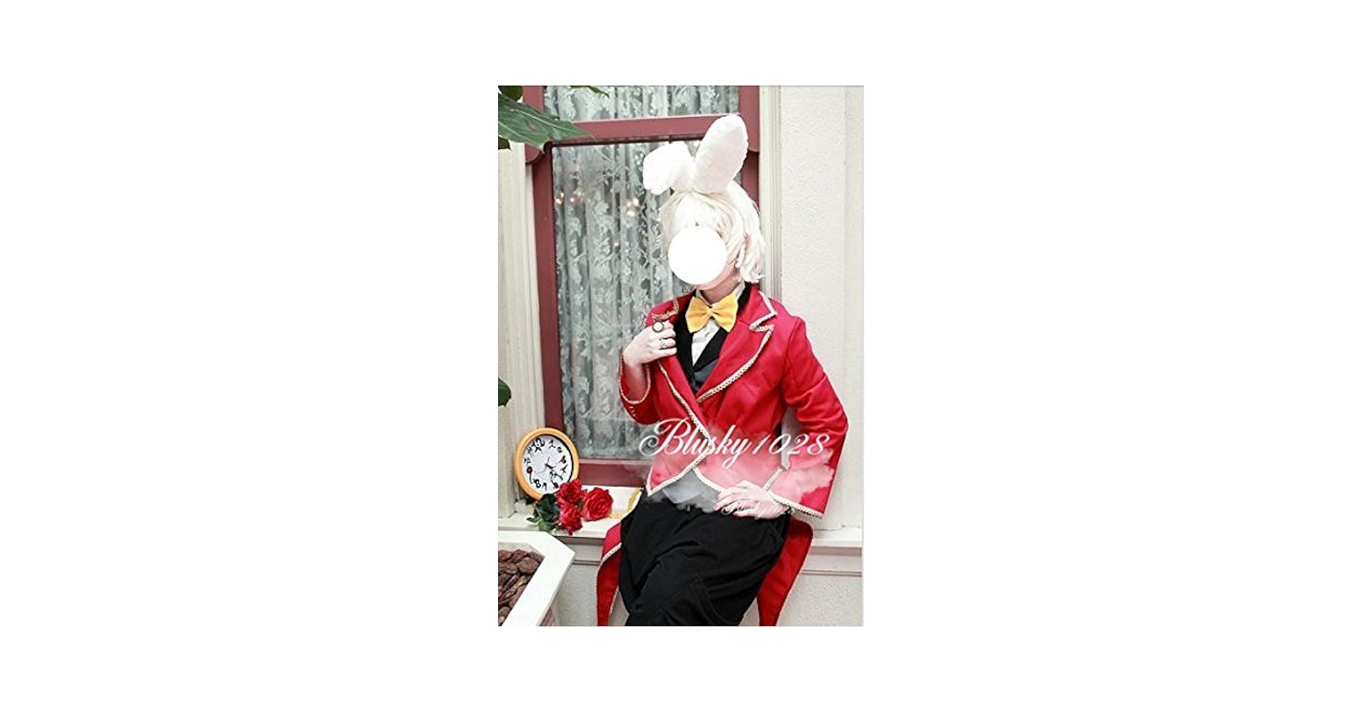 【フルセット】ディズニー Ｄハロ ポライト コスプレ衣装 ウィッグ A-1094 Amazon.co.jp: [衣之坊] ヴィランズの手下 ミスター・ポライト