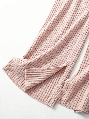 Pantalones de lana 100% premium Haitpant de punto sofisticado gris M 5