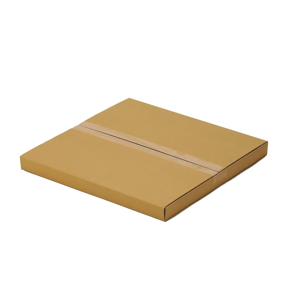 Amazon.co.jp: アースダンボール 正方形 薄型段ボール箱 40cm角