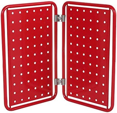 Dalton Mini Pegboard 120-363 Red Tabletop Size Key Holder Box