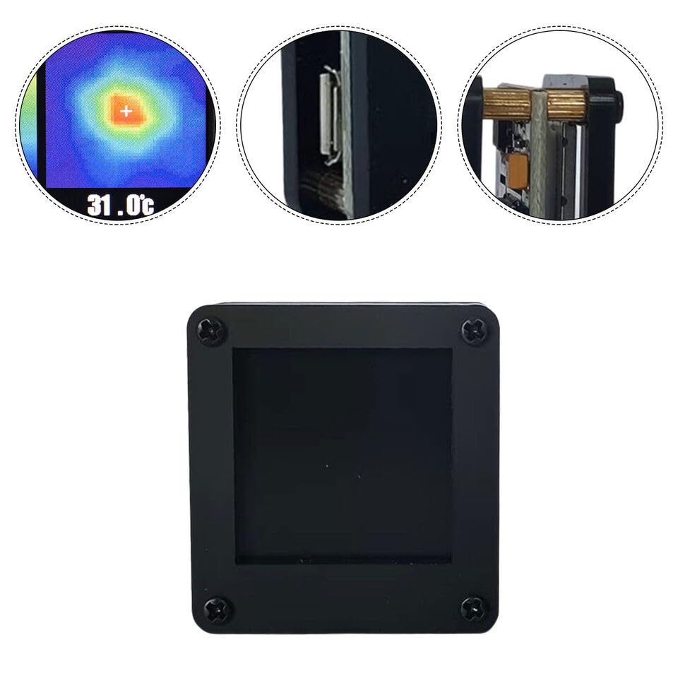 Cámara digital portátil de 1.8" con imagen térmica infrarroja y sensor de temperatura portátil miniatura 6