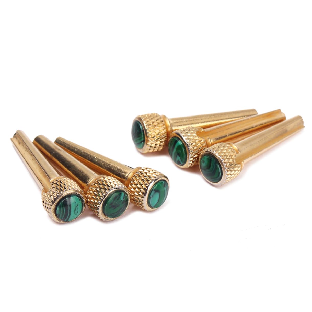 ifundom 18pezzi Perni Per Ponte Chitarra Acustica Ottone Con Intarsio Abalone Da Migliora Suono e Stile Per Chitarre Sei Corde
