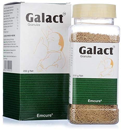 Galact Granules 200 Gram for lactonic 100% ayurvedic Pack of 4