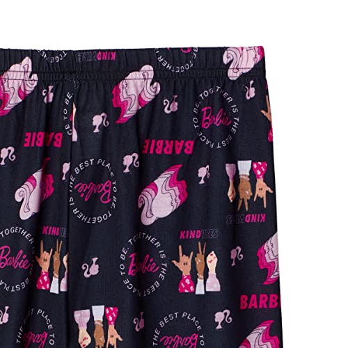 Barbie Girls Pajama Pants And Sleep Shirt Sets For Kids 4 Piece Sleepwear Set For Girls (As1, Numeric, Numeric_10, Regular, Pink-Heather) #TOP4