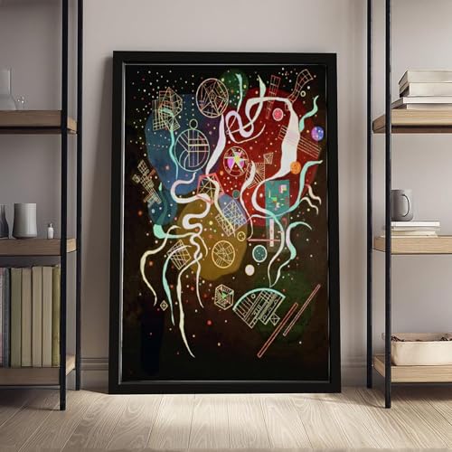 Impression sur toile Kandinsky Movement I habiller un mur vide - 4