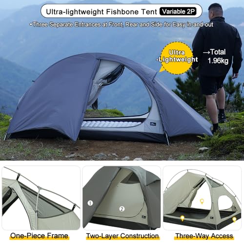 Carpa Ligera Soomloom para 2 Personas miniatura 2