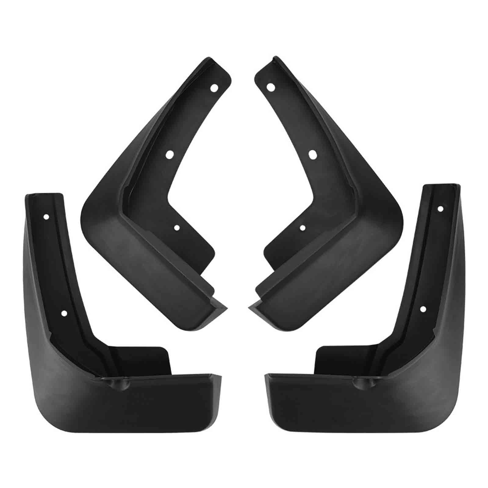 YPSBBHD Car Mud Flaps Fender Splash Guards, Compatible with BAOJUN RC6 2019, Splashproof Exterior Accessories for Car Wheel Protector