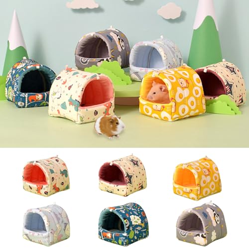 YZYDF Cama de hamster de brinquedo para cama de animais pequenos, decoração de habitat de cama suspe